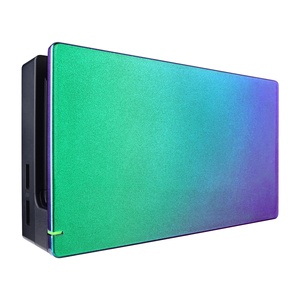 Chameleon Front Faceplate Cover for <b>Nintendo</b> Switch Dock - Replacement Shell Mod <b>Case</b> for NS Dock - Product Image 1
