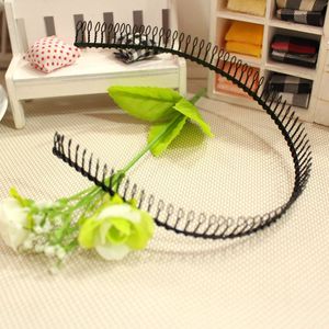 Pinza de pelo metálica con 83 dientes finos, unisex, para uso diario, diadema de color sólido - Product Image 4
