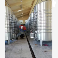 Machine de fabrication de vin de Fruits, équipement de fermentation à enveloppe de refroidissement de réservoir de vin à faible coût Offre Spéciale