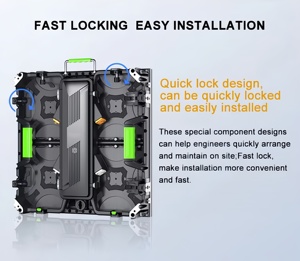 แผง LED P3.91 ติดตั้งง่าย ขนาด 500*500 มม. สำหรับเช่าใช้งานในงานแสดงสด - Product Image 2