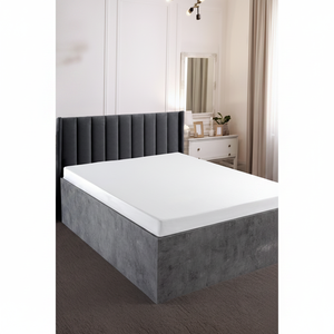Drap de lit simple en coton satiné Varol Eris Series 180x280 cm, 83 fils, drap-housse et drap plat - Product Image 3