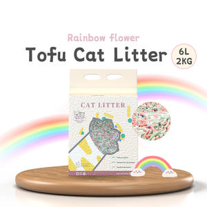 2025 Yeni Trend OEM&ODM Fabrika Toptan Topaklanan Premium Kedi Kumu Tozsuz Suyla Eriyen 6L Tofu Kedi Kumu - Product Image 5