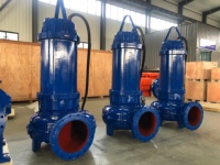Pompe submersible robuste pour la gestion des eaux usées industrielles, pompe à eaux usées