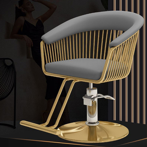 Venta al por mayor muebles de barbería sillas de salón baratas Silla de peluquero de estilo de corte de pelo negro clásico - Product Image 3