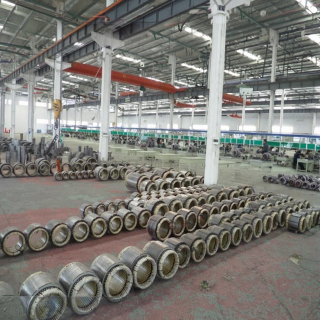 electric generator rotor and stator