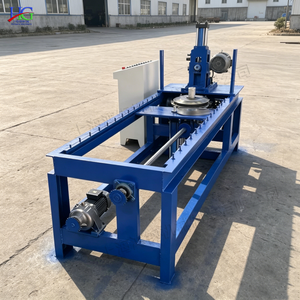 Nouveau modèle de tête de machine à bordurer en acier inoxydable pour conteneurs de chaudière, à fond plat, à bords roulés ronds et coniques, pour le bordage par rotation - Product Image 4