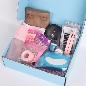 Profissional Lash Eyelash Extension <strong>Kit</strong> for Beginners Eyelash Extension Tape Sensitive <strong>Kit</strong> Home Set with Box Package - Product Image 1