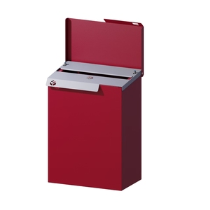 Boîte aux lettres murale en acier verrouillable, résistante aux intempéries, antivol, avec couvercle à fermeture lente pour <span class=keywords><strong>colis</strong></span> postaux - Product Image 2