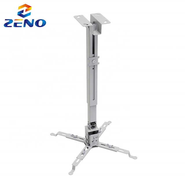 ZENO Strong 65cm Projector Hanger Mounts Ceiling Extension Round Pole Max Loading 20kgs Rotate Support Mural Projecteur PDS08-65