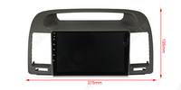 Système autoradio Android MEKEDE X Series Car-play, autoradio 8+128G 7865 avec lecteur DVD pour Toyota Camry 2002-2006