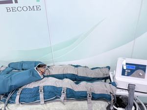 Masajeador de Piernas por Compresión de Aire de 24 Celdas con <span class=keywords><strong>4</strong></span> Modos y Presión Ajustable para Terapia de Recuperación Muscular - Product Image 2