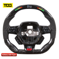 Volant en carbone TDD LED pour Lamborghini Huracan Gallardo URUS, volant personnalisé