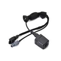 Caméra de recul JUNCHI 4L0980551 pour coffre Audi, pour l'aide au stationnement et l'imagerie de vision arrière, en plastique PVC pour Q7A6C6A8/D3