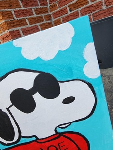 OEM ODM Présentoir en acrylique Snoopy Joe Fan Art Peinture Personnage de <span class=keywords><strong>bande</strong></span> <span class=keywords><strong>dessinée</strong></span> Peanuts - Product Image 3