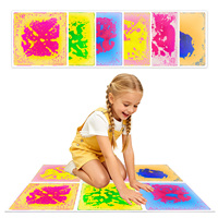 Tapis de marche sensoriels pour enfants, tapis tactiles, tapis de jonction flexibles sensoriels, pour créer une grande aire de jeux sensorielle pour enfants