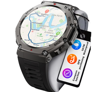 Reloj Inteligente con Mapas GPS Fuera de Línea BWDM58, Brújula Unisex, Batería de Larga Duración, Pantalla AMOLED, Resistente al Agua, Responde Llamadas, Correo Electrónico - Product Image 4