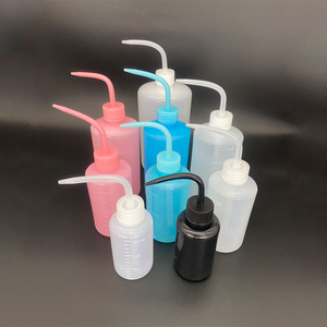 Tattoo Eyelash Cleaning Bottle Elbow Plastic <b>Washer</b> High Resilience Washing Tool for Salon Use - Product Image 6
