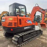 Excavatrice Doosan DX60 de haute qualité, 6 tonnes, neuve, performances stables, Doosan60-7, prix bas, à vendre