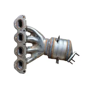 Produsen dan penjualan bagian otomotif manifold knalpot Hyundai turbo baja tahan karat