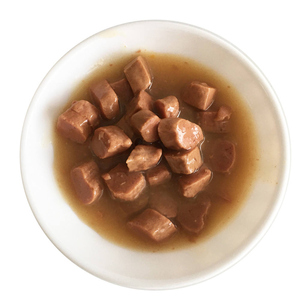 Ração Úmida para Animais de Estimação OEM Econômica Frango ou Atum em Molho 85g Ração Úmida para Gato - Product Image 1
