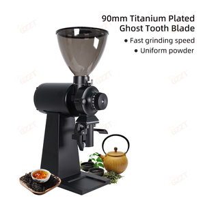 Molino Eléctrico Comercial para Moler Hojas de Té Secas, Precio de Fábrica al por Mayor, Tolva de Té de 1.5 Libras, Molinillo de Titanio con Dientes de Tiburón de 90 mm - Product Image 5