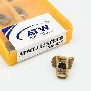 Groothandel Van Hoge Hardheid Wolfraamcarbide Inzetstukken Apmt1135pder <span class=keywords><strong>Carbide</strong></span> Inzetstukken Cnc Tools Oem Odm - Product Image 1