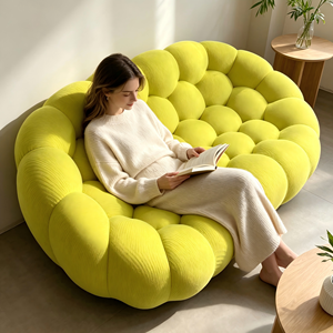 Juego de Sofás de Terciopelo Premium, Sofá Integrado para Sala de Estar, <span class=keywords><strong>Muebles</strong></span> Italianos <span class=keywords><strong>Roche</strong></span> <span class=keywords><strong>Bobois</strong></span> Bubble Hechos a Medida - Product Image 3