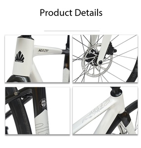 Vélo de <span class=keywords><strong>route</strong></span> en aluminium 700C à 20 vitesses, frein à disque hydraulique SHI MANO, 9,8 kg, léger, vélo de course pour adultes - Product Image 5