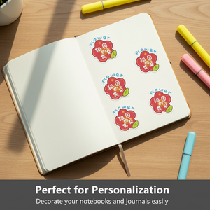 Personalized decorative self-adhesive printed cartoon waterproof die-cut car vinyl stickers custom logo stickers - Product Image 5