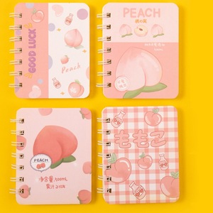 Carnet à spirale mignon Kawaii, série fleurs, papeterie étudiante, vente en gros, mini-carnet portable A7 pour fournitures - Product Image 5