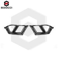 Pour BMW G80 G81 M3 G82 G83 M4 entrées d'air conduits de ventilation évents avant fibre de carbone Performance pare-chocs pré-imprégné conduits avant secs