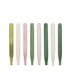 Handmade Natural Quartz Facial Massage <strong>Pen</strong> Gua Sha Scraping Wand Tools Guasha for Body Eye Neck Back <strong>Acupuncture</strong> <strong>Therapy</strong> Point - Product Image 1