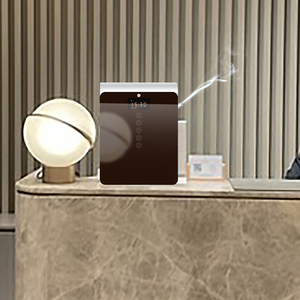 Humidificateur intelligent multifonctionnel pour hôtel, diffuseur d'huiles essentielles mural avec commande vocale et fonction aromathérapie - Product Image 1