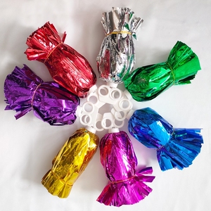 <span class=keywords><strong>Pompon</strong></span> en PET tenu dans la main à <span class=keywords><strong>deux</strong></span> têtes pompons acclamants 2025 Offre Spéciale Cheerleading Sports bonne qualité 10 pièces/sac d'opp - Product Image 3