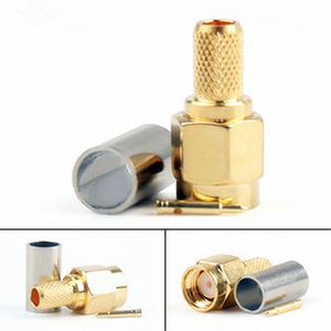 Nam thẳng Uốn loại SMA nối cắm cho RG58 Cáp - Product Image 3