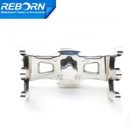 Reborn Pro2 Quick Release Boat Wakeboard Tower Rack Noir Brillant