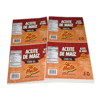 Étiquettes personnalisées pour bouteilles de produits de santé Complément nutritionnel Autocollants adhésifs imperméables en vinyle Étiquettes d'emballage en feuille d'or avec logo