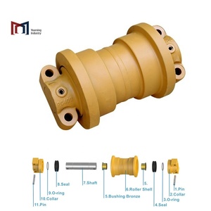 Rodillo Inferior de Oruga para Excavadora NEGRA de Alta Calidad, Marca <span class=keywords><strong>ZASA</strong></span>/OEM, Directo de Fábrica en China, 1 Año de Garantía, Piezas de Maquinaria de Construcción - Product Image 4