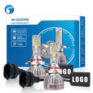 JG <span class=keywords><strong>Q16</strong></span> Phares LED Haute Puissance pour Automobile, Ampoules LED H1 H11 H13 pour Feux de Croisement et de Route, Ampoule de Phare LED H4 - Product Image 1