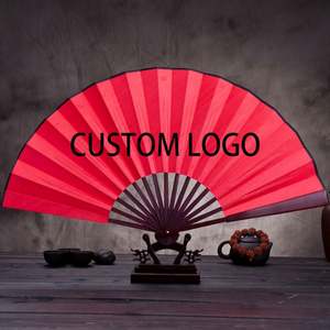 Éventail pliant en bois fait main, personnalisé avec impression promotionnelle, comme souvenir - Product Image 2