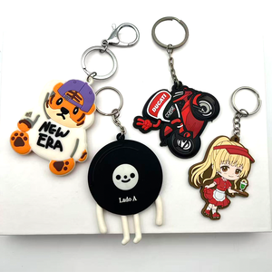 Llavero personalizado Pvc caucho marca logo Animal esmalte suave personalizado suave Pvc llaveros de goma - Product Image 2