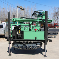 MKDQZ-160 Foreuse pneumatique sur chenilles multi-scènes à haute capacité de pénétration pour projets d'approvisionnement en eau agricoles et municipaux