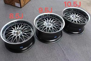 Mingyue 18 19 20 İnç 8.5J 9.5J 10.5J Hiper Siyah Derin İçbükey Jant, BMW 3 4 Serisi M2 M3 E46 Honda Camry için Yolcu Arabası Jantı - Product Image 3