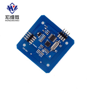 Module lecteur de cartes RFID Hongwei RC522 13,56 MHz, carte de développement de radiofréquence pour cartes IC - Product Image 1