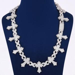 Collier de luxe en argent sterling 925 avec diamant de culture, bijou en diamant créé en laboratoire pour mariage, usage quotidien et cadeaux de mode - Product Image 6