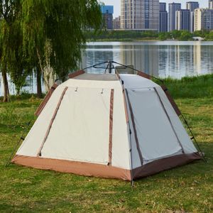 Extérieur Portable Camping Étanche Parasol Pluie Mouche Tente Abri Une Chambre Oxford Tissu <span class=keywords><strong>Hamac</strong></span> <span class=keywords><strong>avec</strong></span> Bâche en Fibre de Verre - Product Image 2