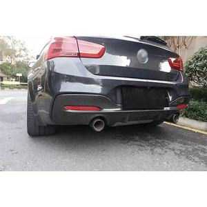 Diffuseur arrière en fibre de carbone pour <span class=keywords><strong>BMW</strong></span> Série 1 F20 F30, séparateur de pare-chocs arrière, pièces automobiles - Product Image 6