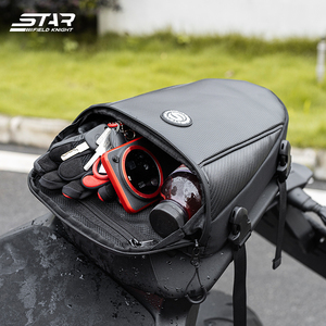 Sac de siège arrière de moto Sac de messager de moto Sac de queue de motocross étanche en fibre de carbone Pack de cyclisme Accessoires de moto - Product Image 3