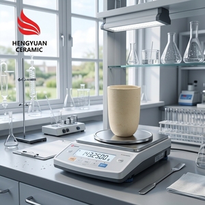 <span class=keywords><strong>Creuset</strong></span> réfractaire en céramique Corindon-Mullite haute température 1700°C pour la frittage de matériaux de laboratoire et la calcination industrielle - Product Image 2