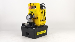 สถานีไฮดรอลิกสองขั้นตอน ENERPAC รุ่น PUD1300E ปั๊มไฮดรอลิกโซลินอยด์ 0.37 กิโลวัตต์ สำหรับการบำรุงรักษาท่อ - Product Image 4